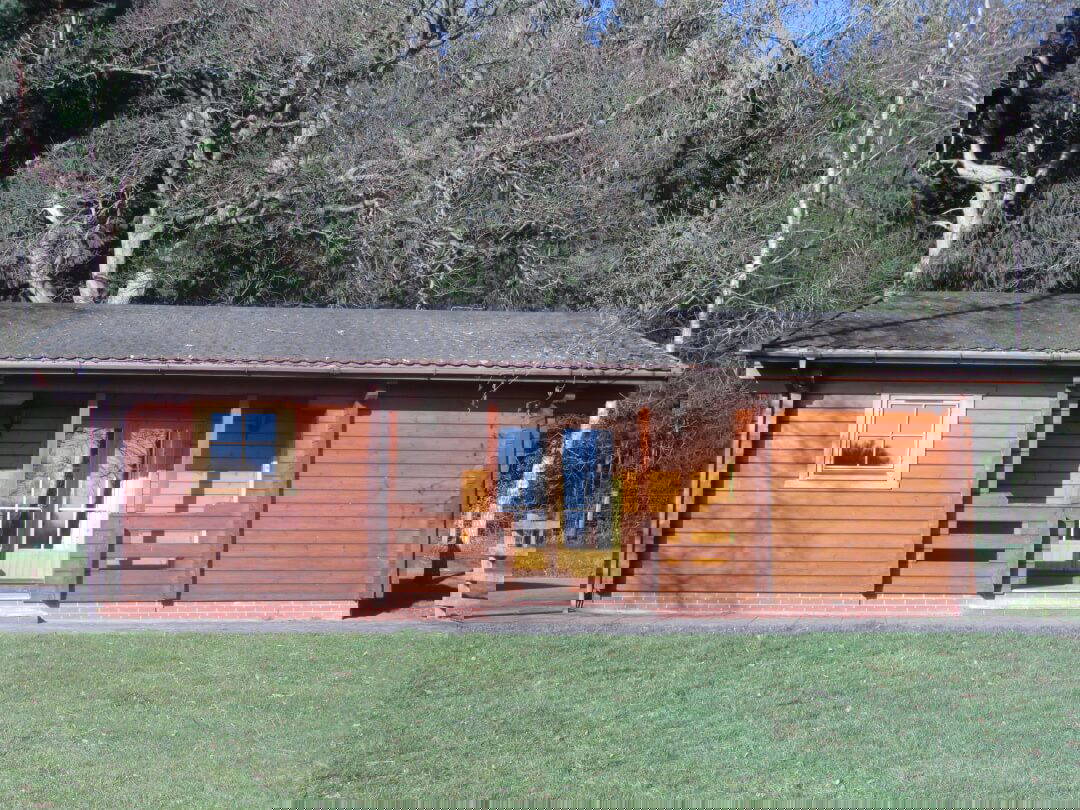 Four Oaks Woodside Lodges site