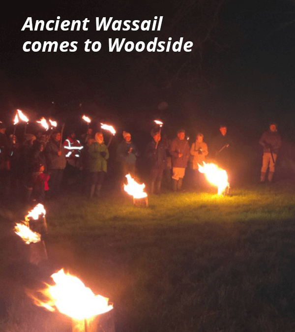 Ancient Wassail comes to Woodside