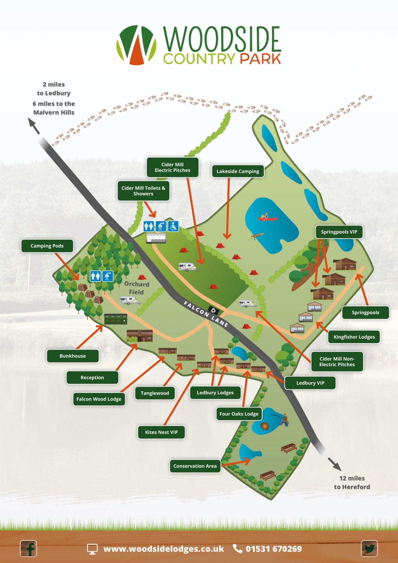 Home Woodside Lodges site